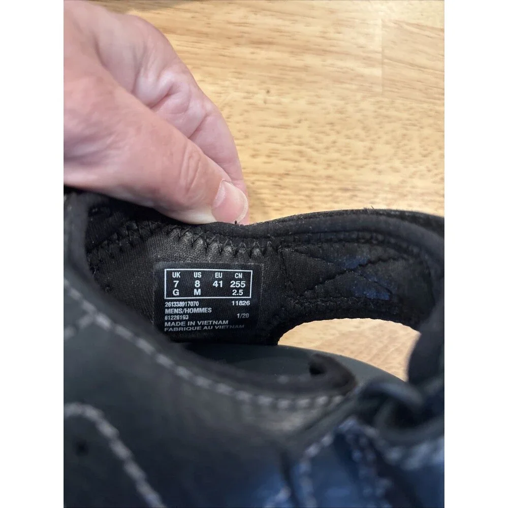 Clarks Men's Brixby Cove Fisherman Sandal - BLACK - US 8M Excellent Condition